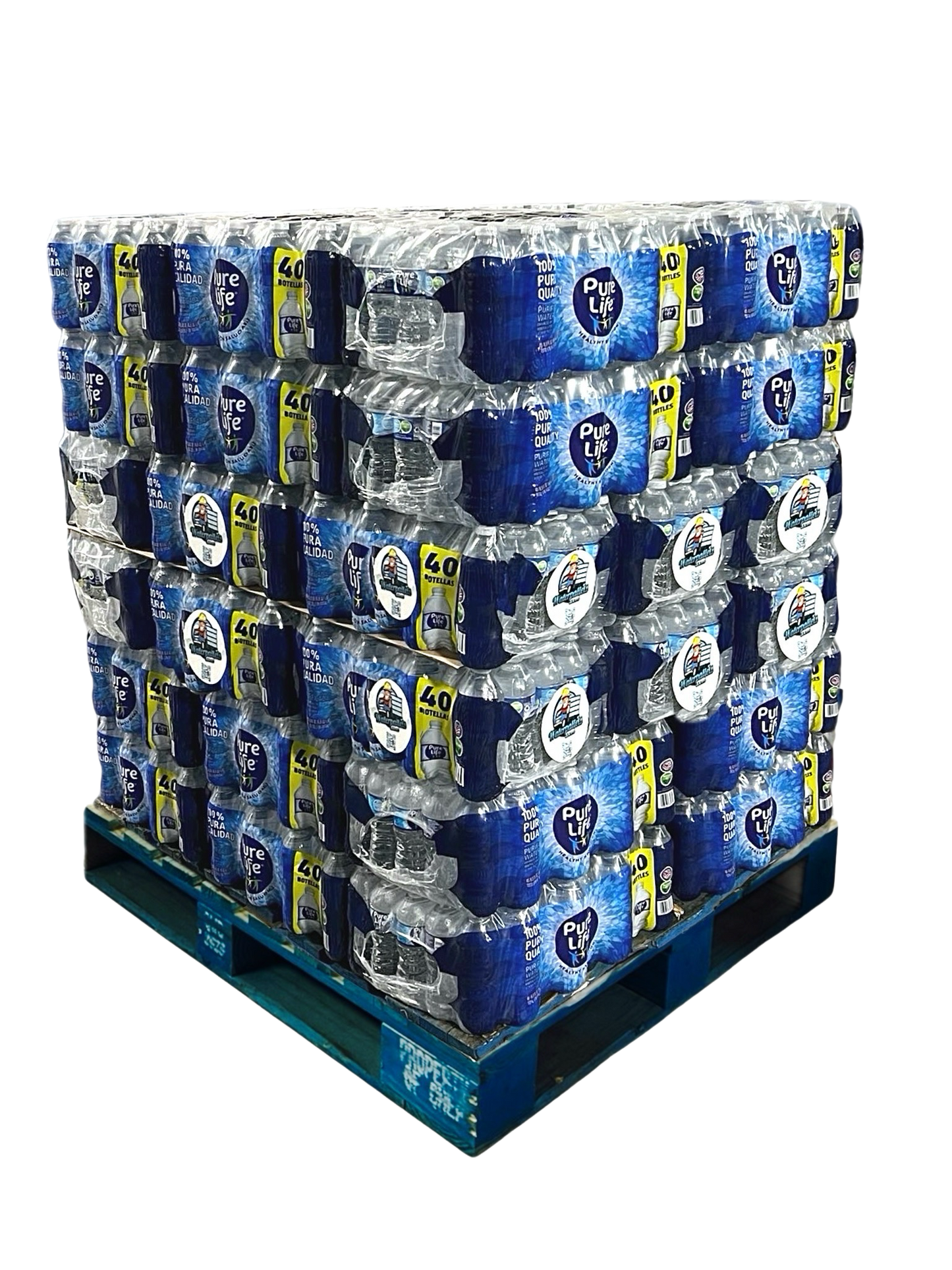 48-Case Bottled Water Pallet