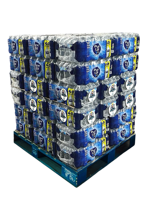 48-Case Bottled Water Pallet